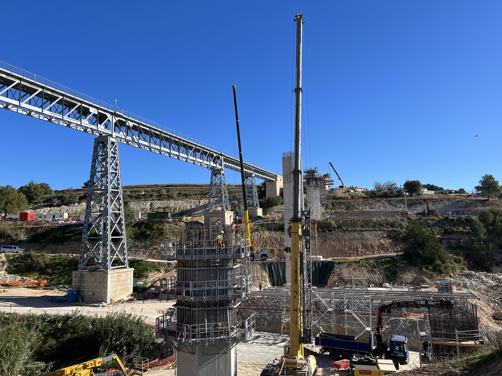 INGECID manages the construction of the Quisi Viaduct for Ferrocarrils de la Generalitat Valenciana